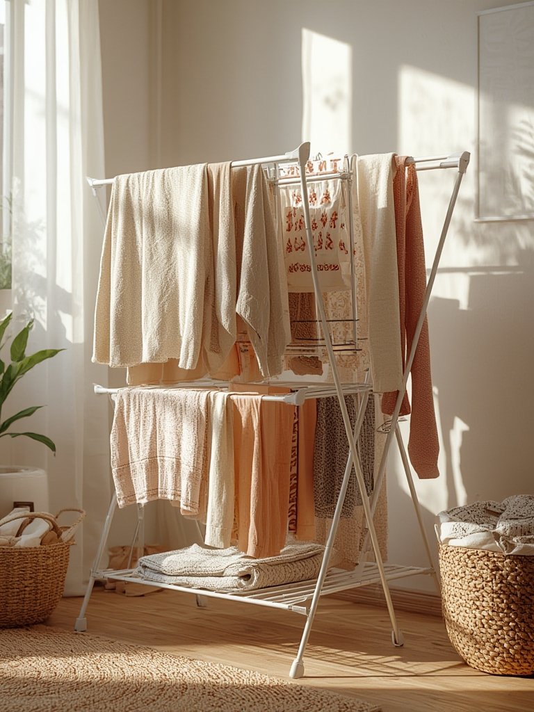 Laundry Rack: 5 Ultimate Secrets For Best Organization In 2026 2 laundry rack in action