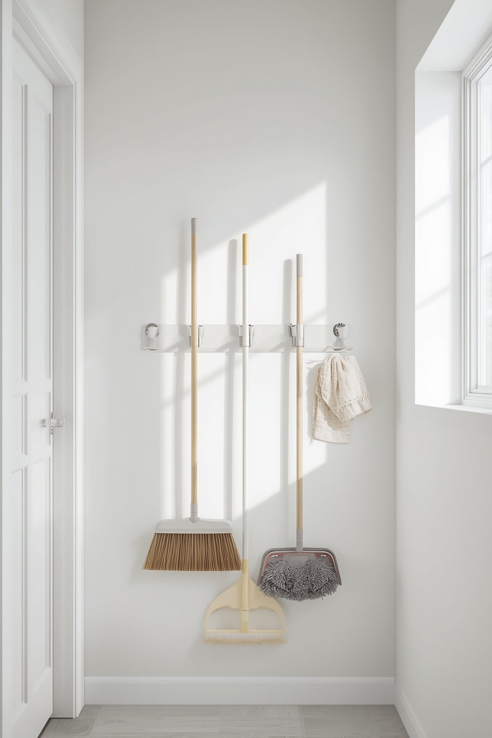 broom holder product view