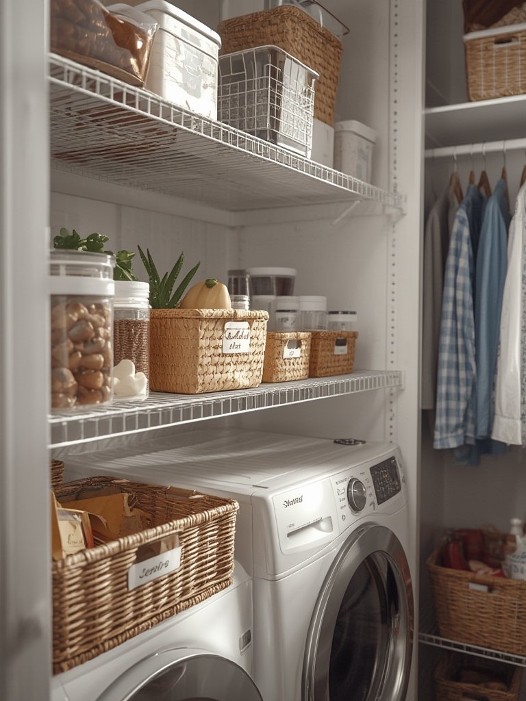 wire shelf in action