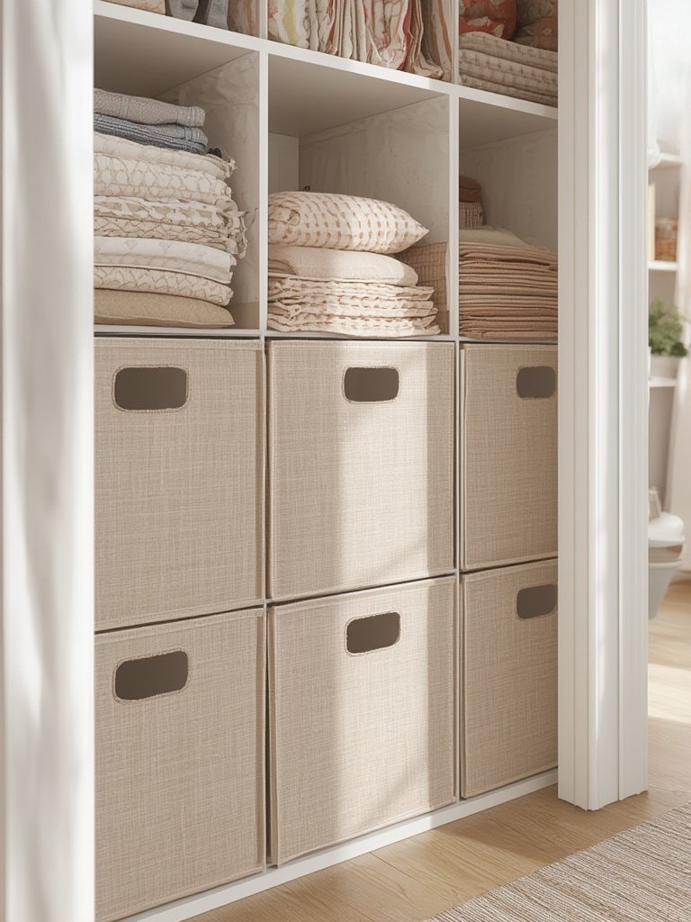 storage cubes in action