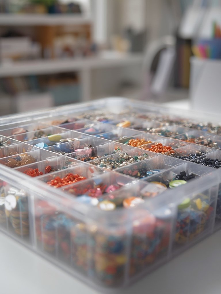 organizer box in action