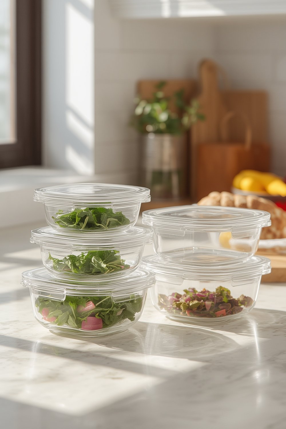 glass containers product view