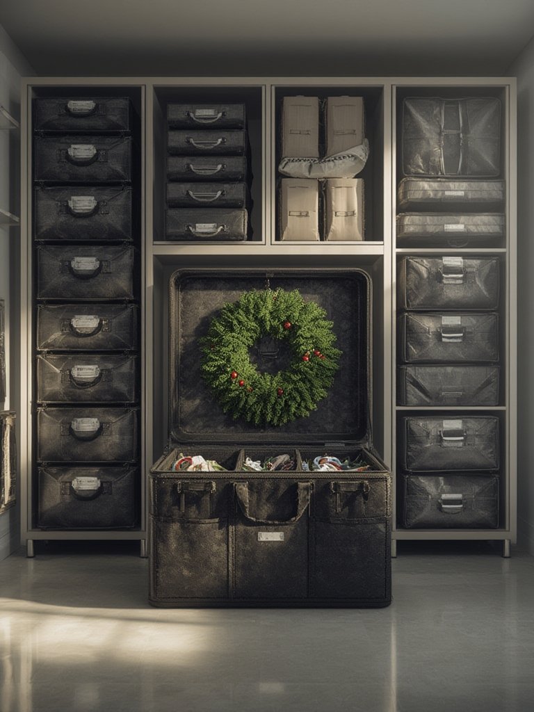 wreath storage in action