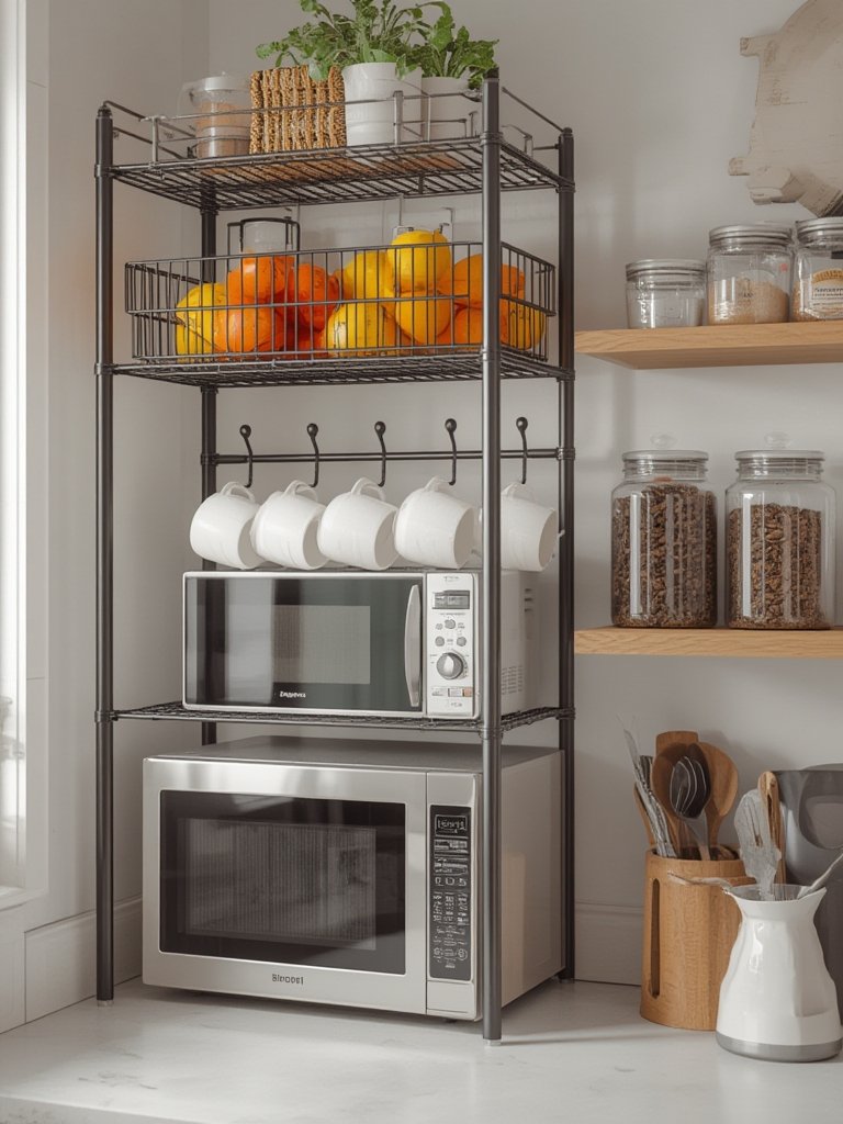 Bakers Rack: 7 Ultimate Checklist For An Amazing Kitchen Storage Solution In 2026 2 bakers rack in action