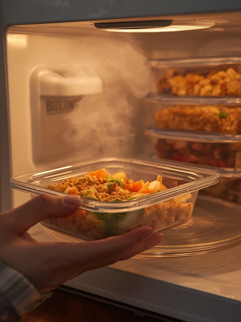 meal containers in action