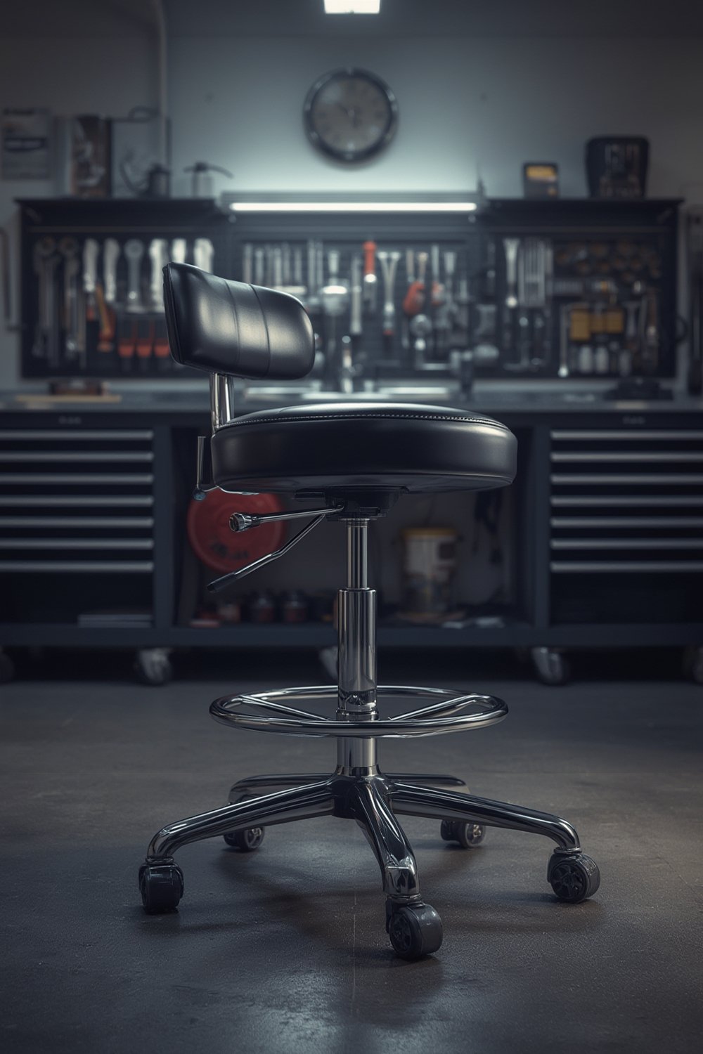 mechanic stool product view