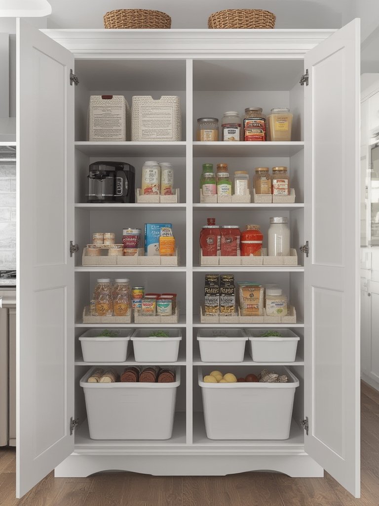 storage cabinet in action