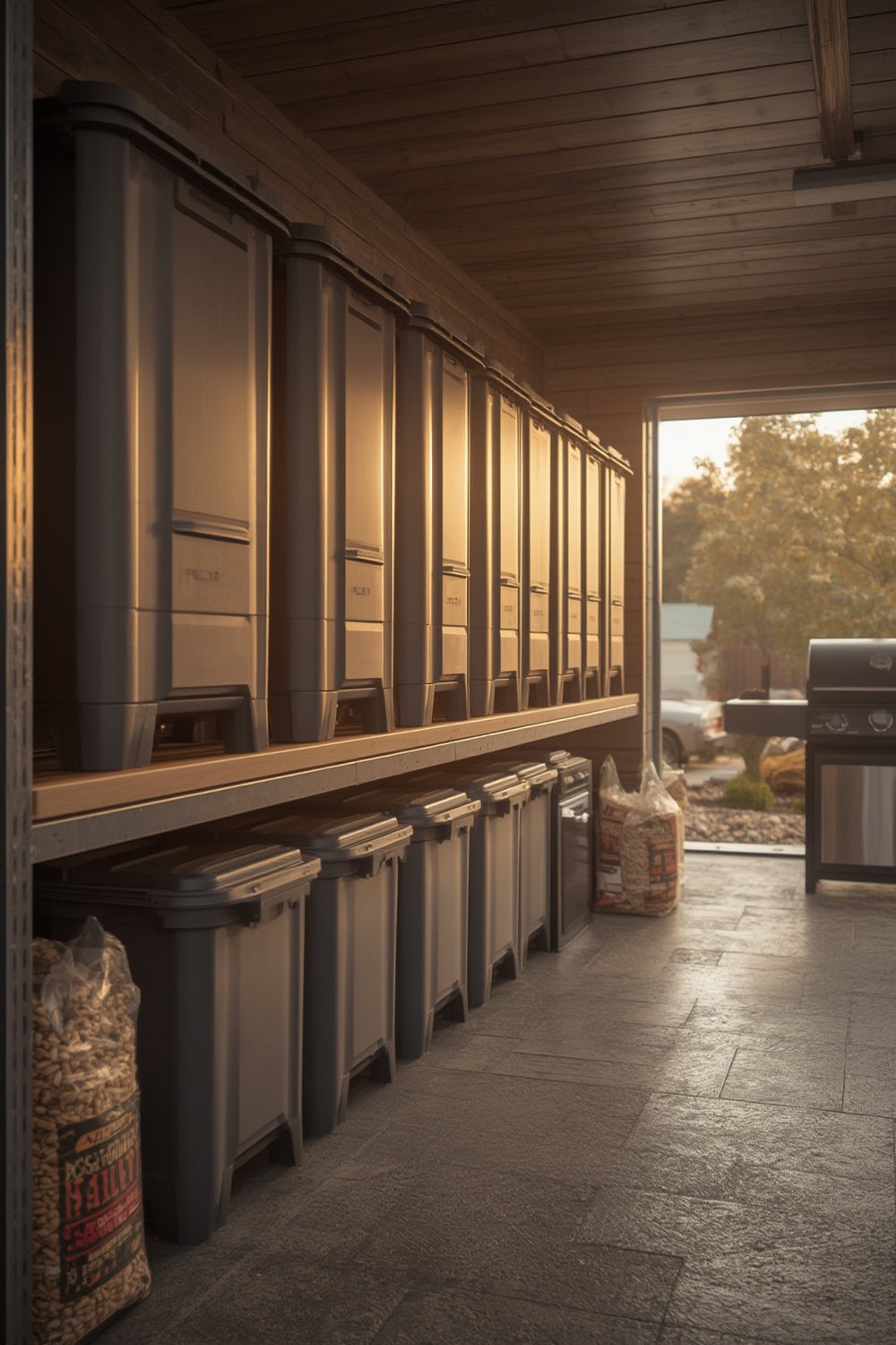 pellet storage product view