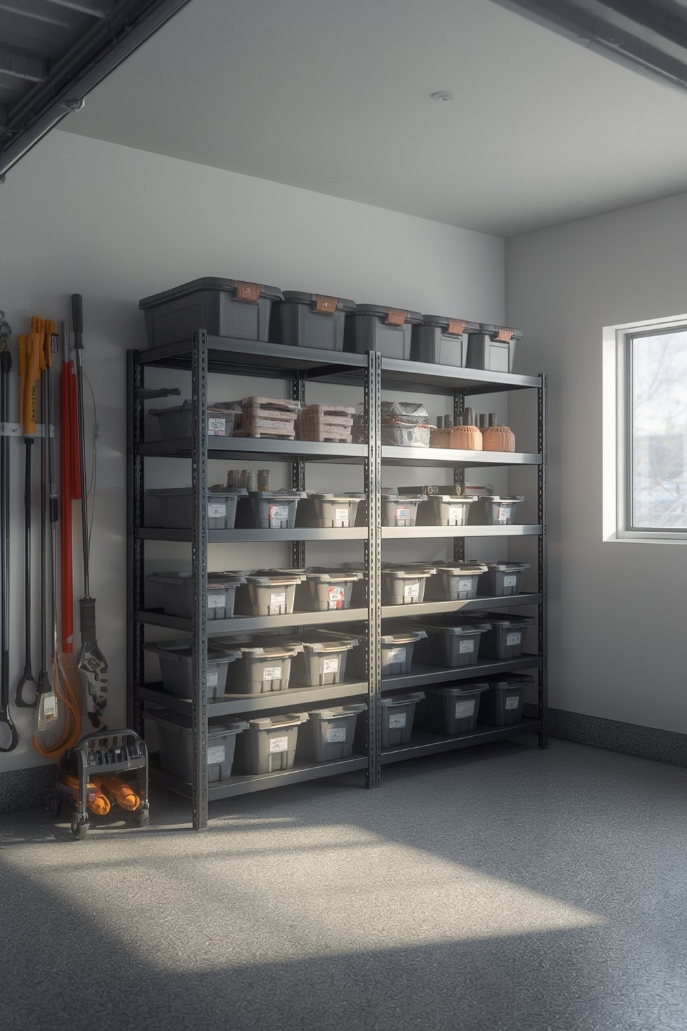 plastic shelving product view