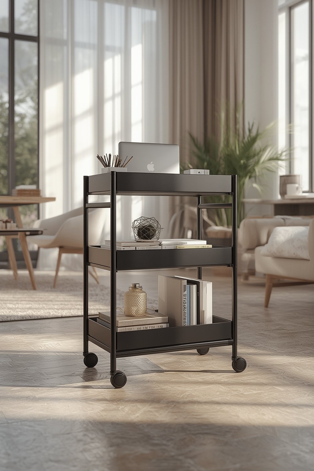 rolling cart product view