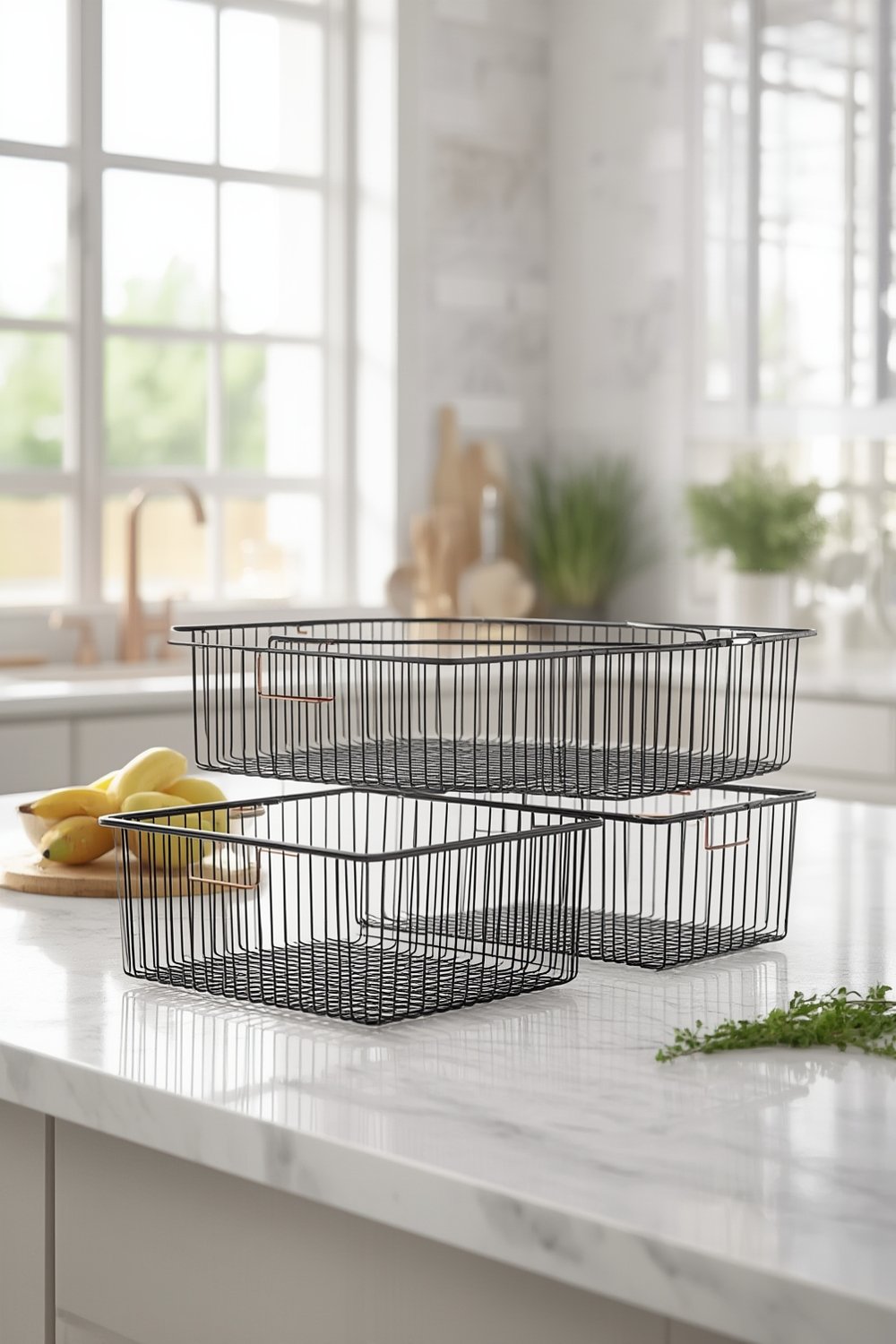 wire basket product view