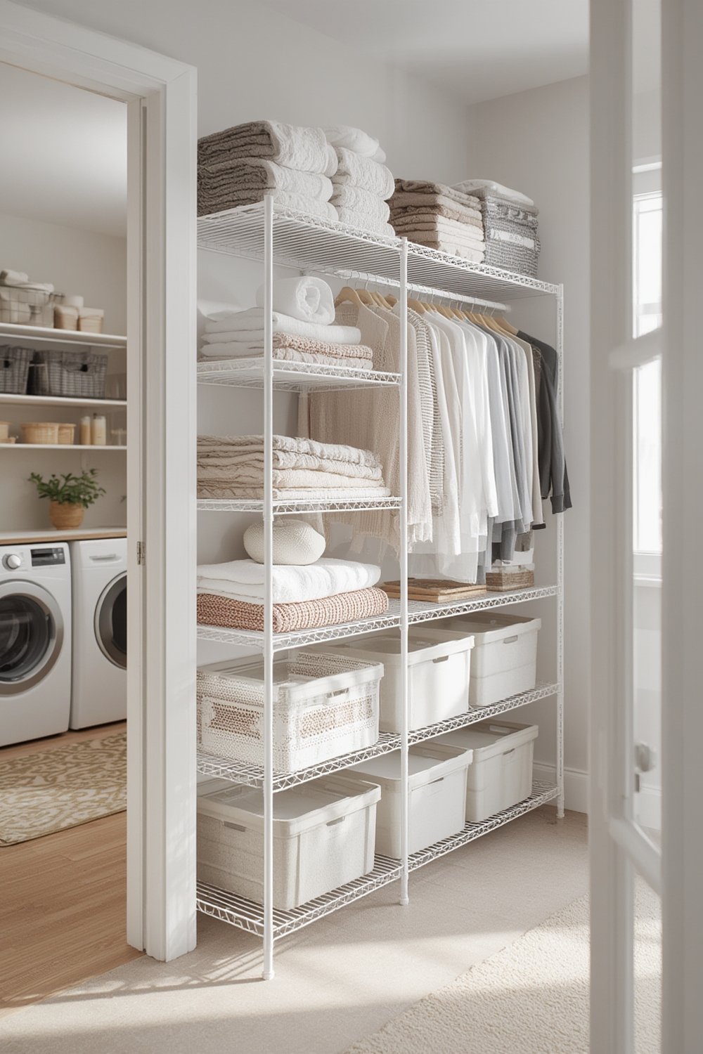 wire shelf product view