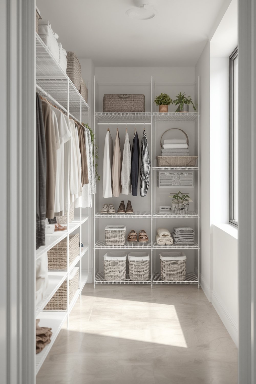 wire shelves product view