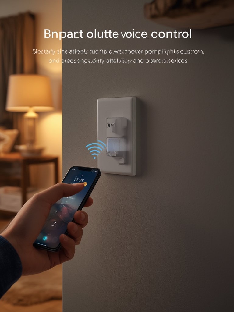 smart outlet in action