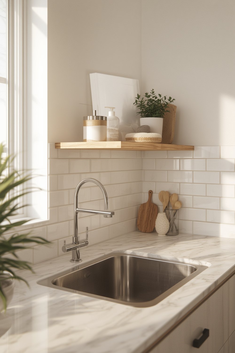 bamboo shelf product view