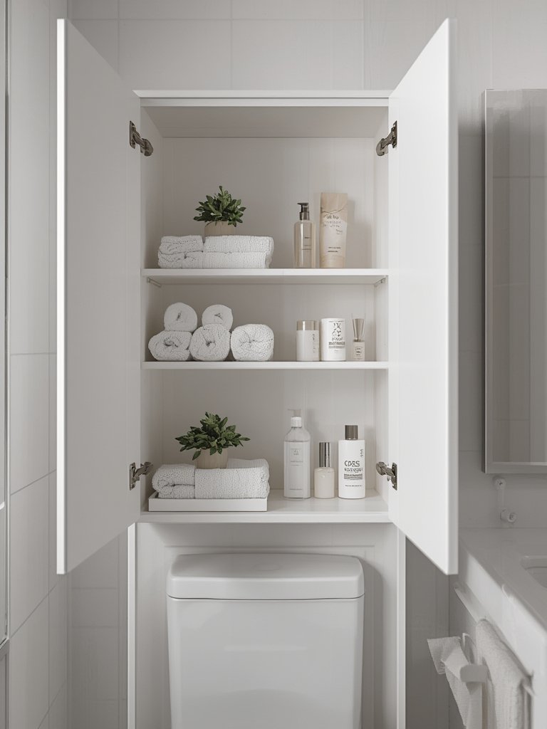 Toilet Organizer: 10 Ultimate Steps For Amazing Bathroom Storage Solutions 2 toilet organizer in action