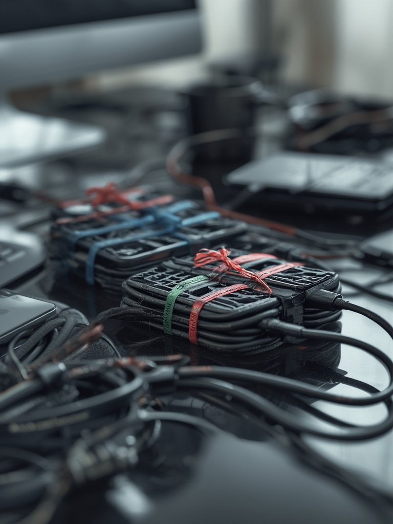 Cable Ties: 10 Ultimate Steps For Amazing Cord Organization In 2026 2 cable ties in action