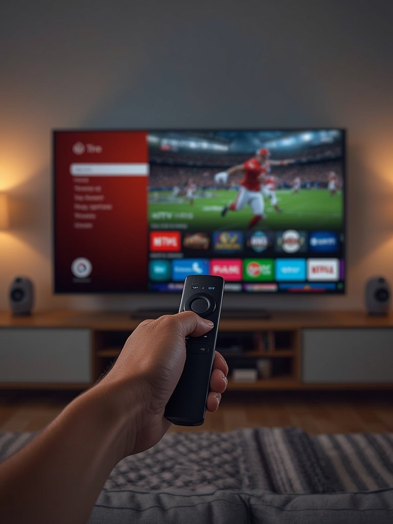 fire stick in action