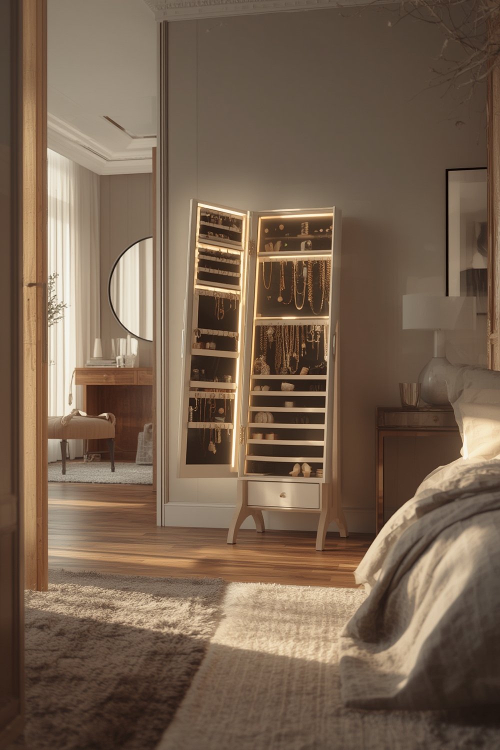 jewelry armoire product view