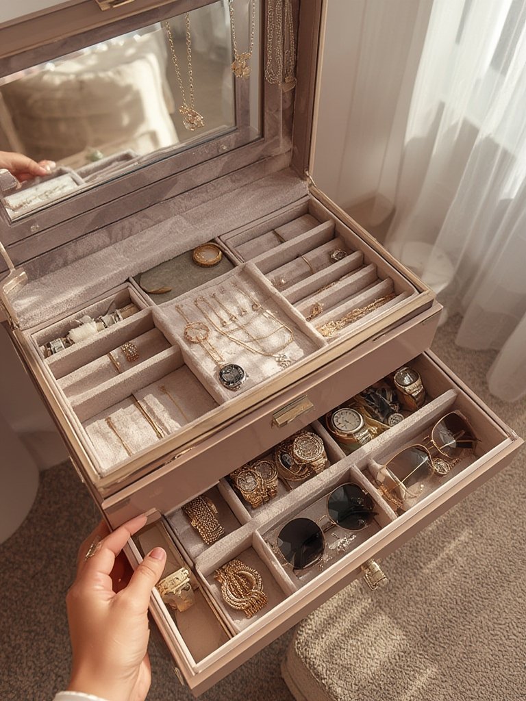 jewelry box in action