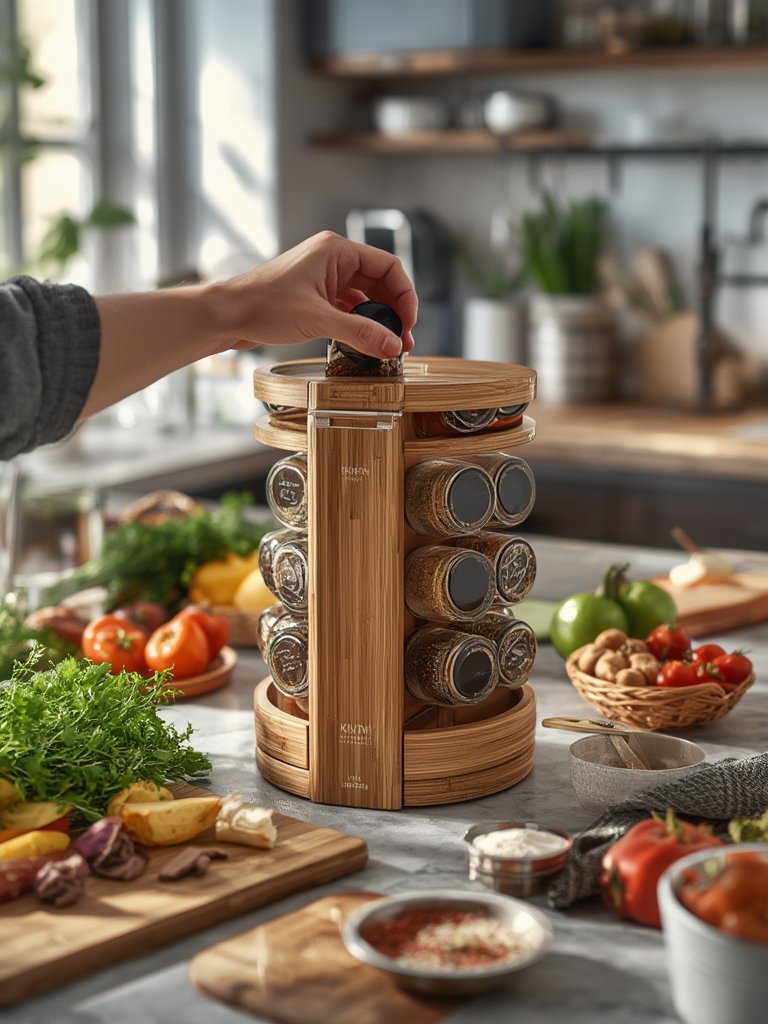 Spice Rack: 10 Ultimate Secrets For Amazing Organization In 2026 2 spice rack in action