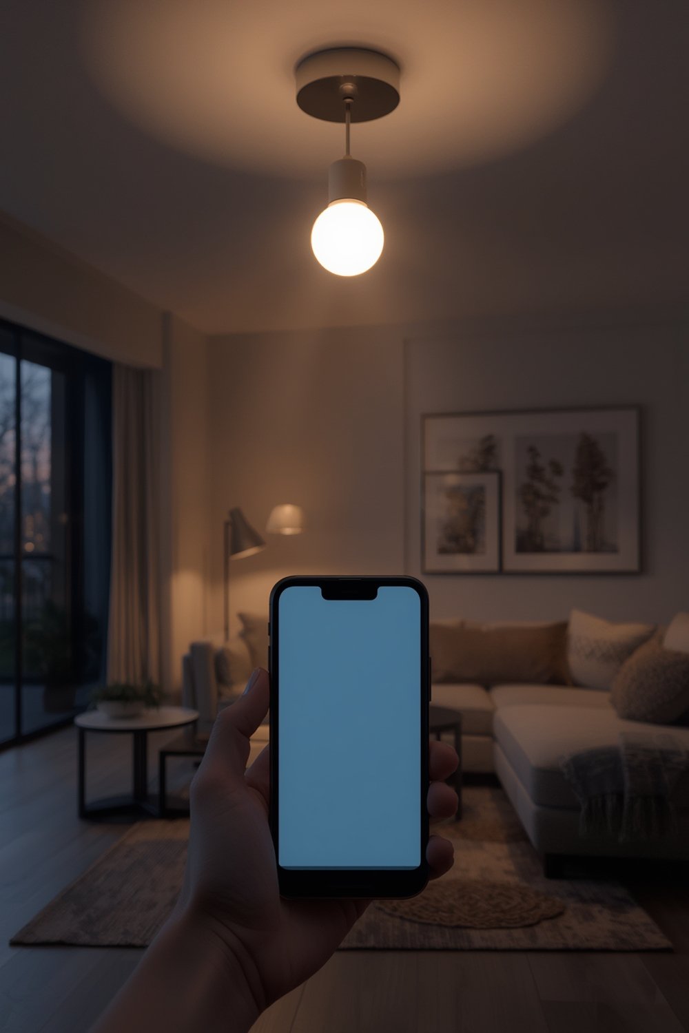 smart bulb product view
