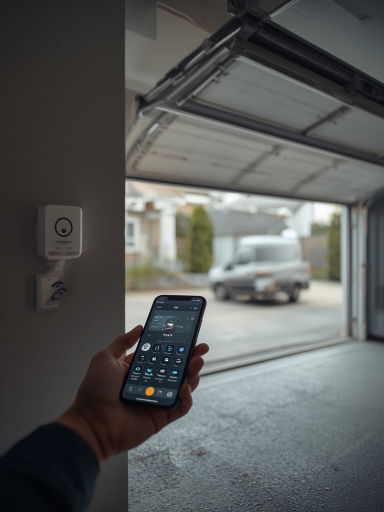 garage control in action