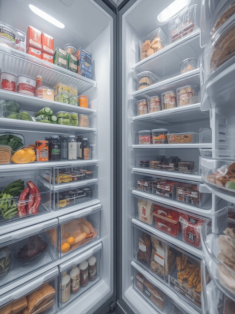 pantry organizer in action