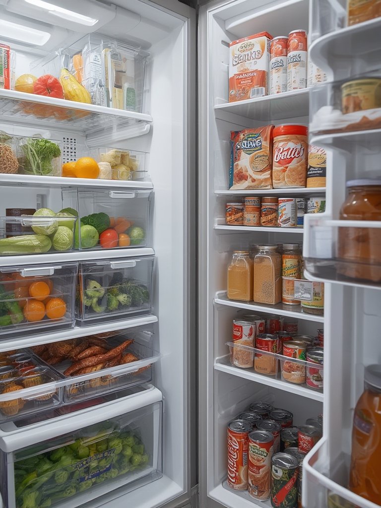 pantry organizer in action