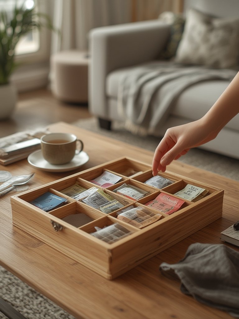 Bamboo Teabox: 7 Ultimate Guide For Amazing Tea Organization 2026 2 bamboo teabox in action