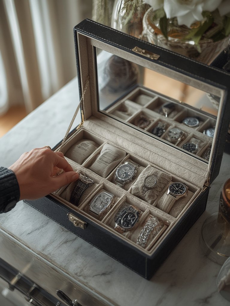 Watch Box: 6 Ultimate Secrets For Amazing Organization in 2026 2 watch box in action