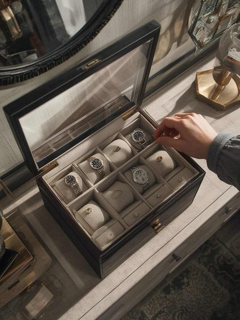 Watch Box: 8 Ultimate Secrets For Amazing Organization In 2026 2 watch box in action