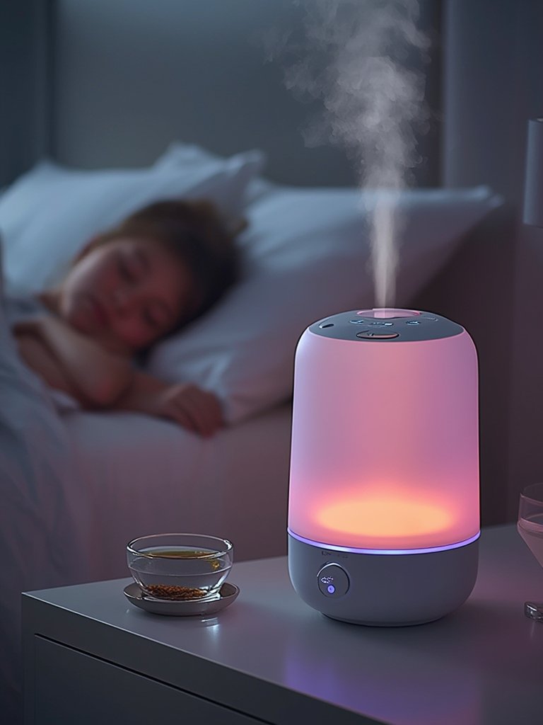Night Humidifier: 7 Ultimate Secrets For Best Kid Bedroom Comfort 2026 2 night humidifier in action