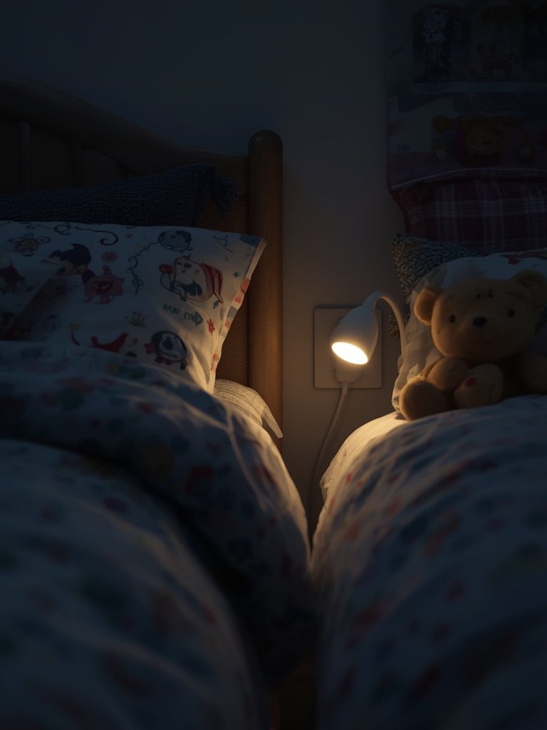 LED nightlight in action