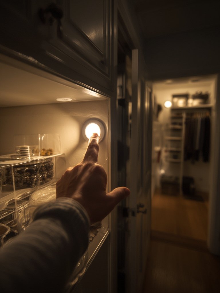 tap lights in action